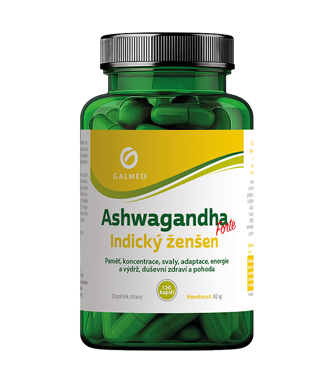 Ashwagandha Forte Galmed Indický ženšen cps 120