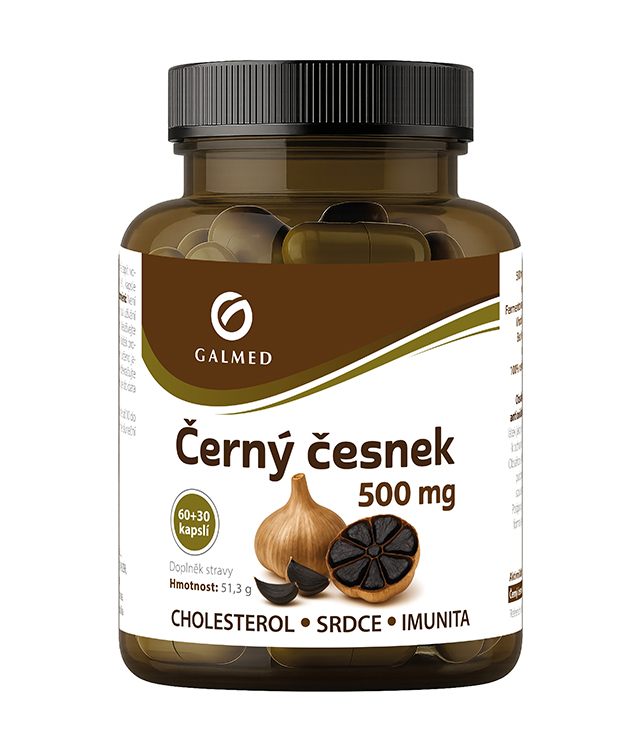 Černý česnek 500mg Galmed cps 60+30