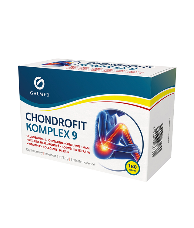 Chondrofit KOMPLEX 9 Galmed tbl 180