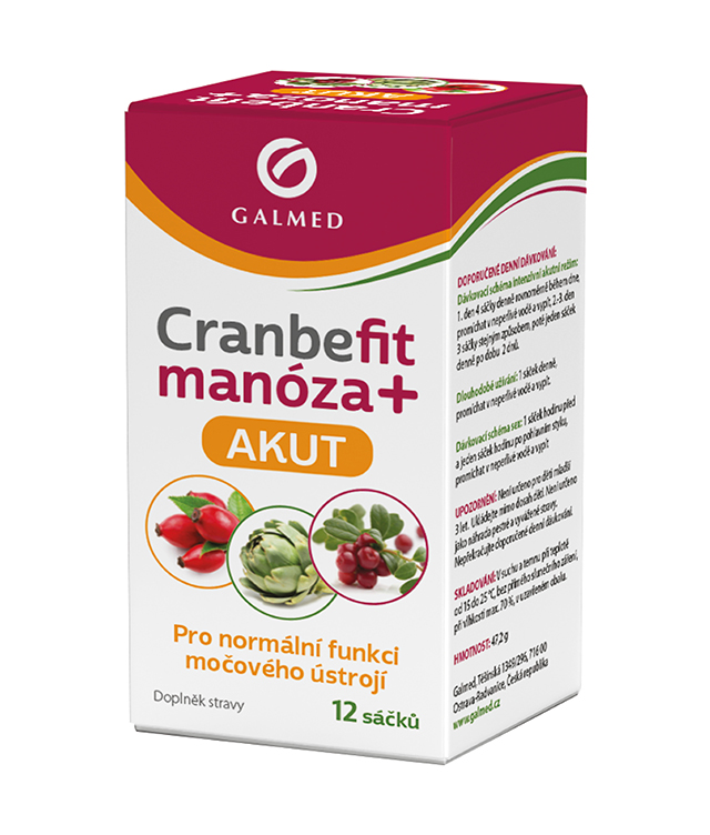Cranbefit manóza+ AKUT Galmed 12 sáčků
