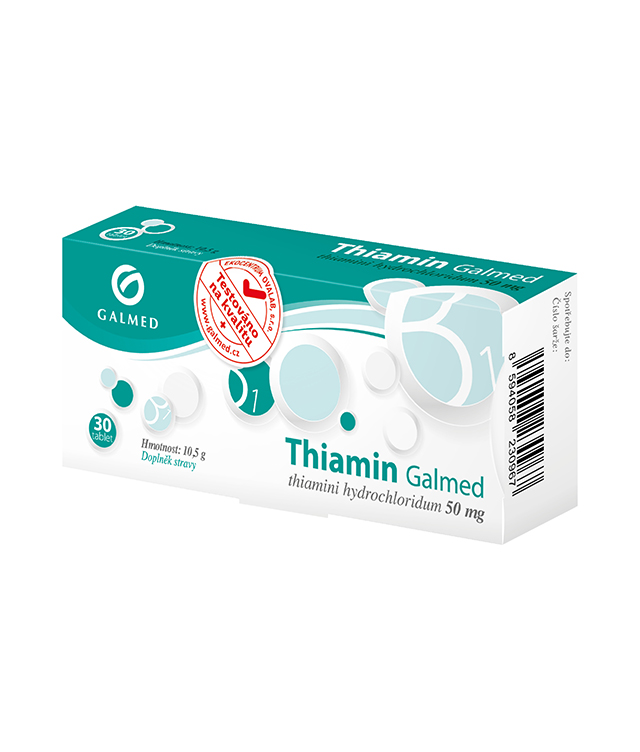 Thiamin Galmed tbl 30x50mg