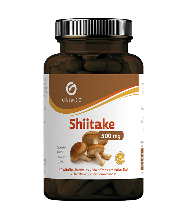 Shiitake 500mg Galmed cps 90