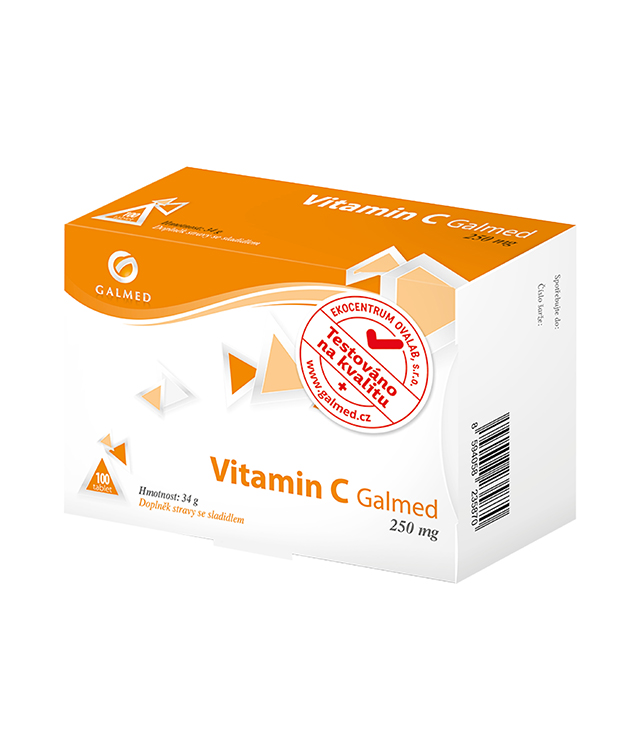 Vitamin C 250mg Galmed tbl 100