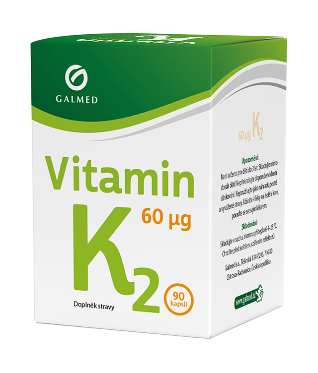 Vitamin K2 Galmed 60 µg cps 90