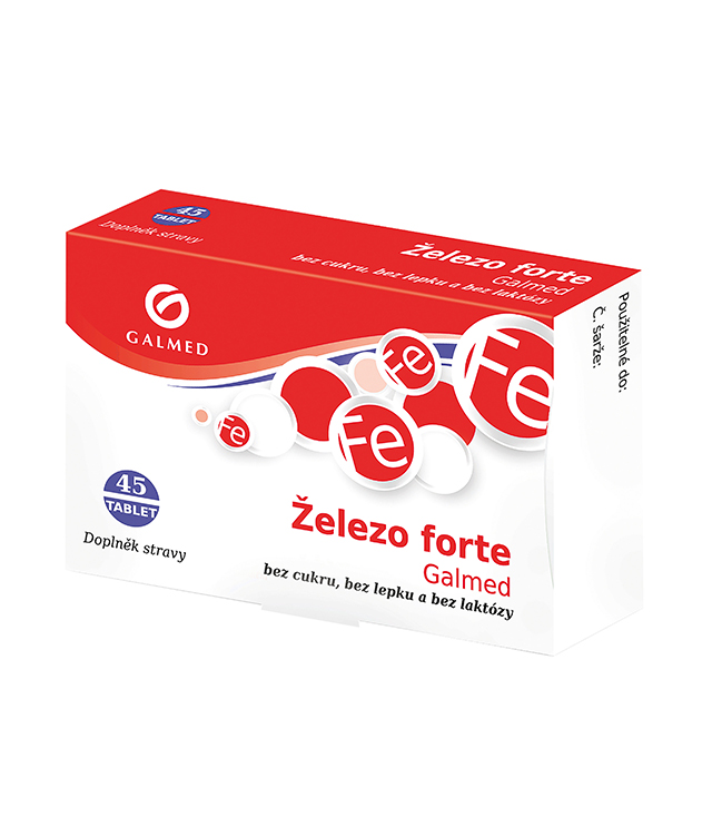 Železo forte Galmed 45 tablet