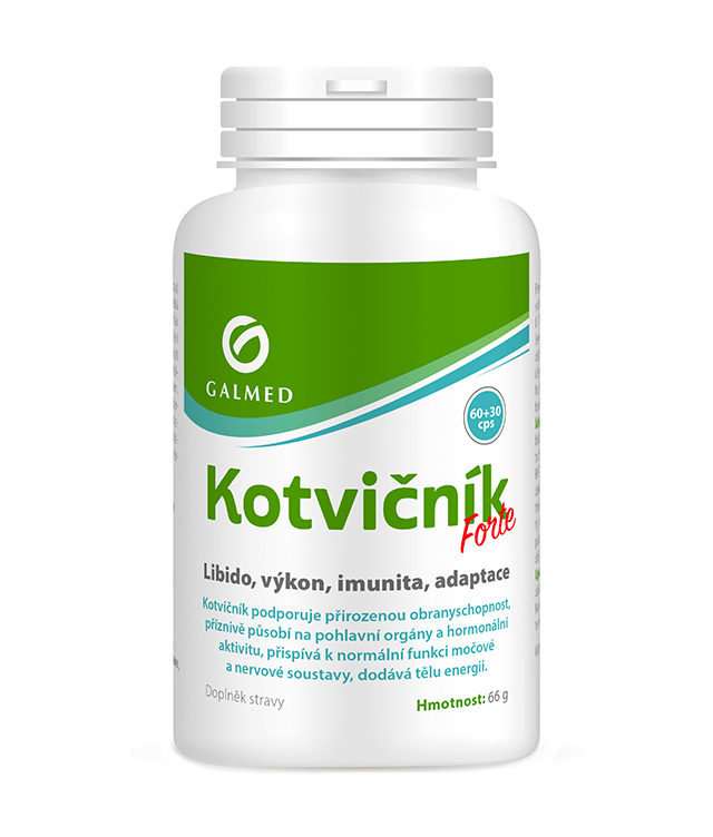 Kotvičník Forte cps 60+30 Galmed