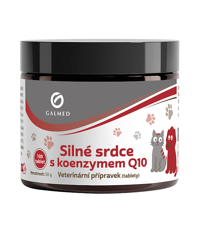 Silné srdce s Koenzymem Q10 tbl 100 Galmed