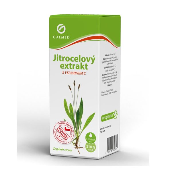Jitrocelový extrakt  Galmed s vitamínem C 310g