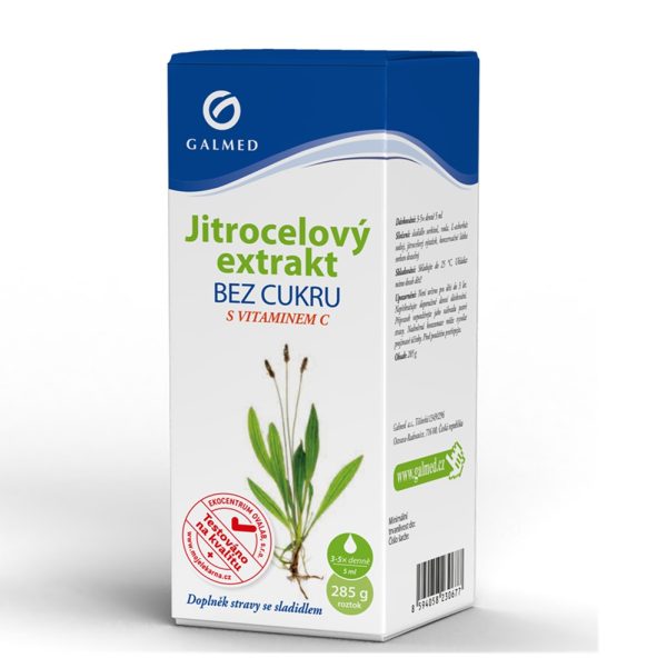 Jitrocelový extrakt Galmed s vit.C bez cukru 285g