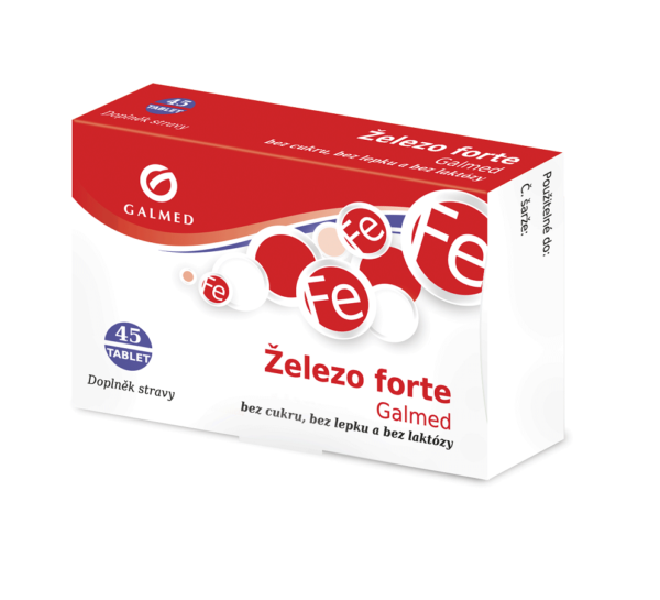 Železo forte Galmed 45 tablet