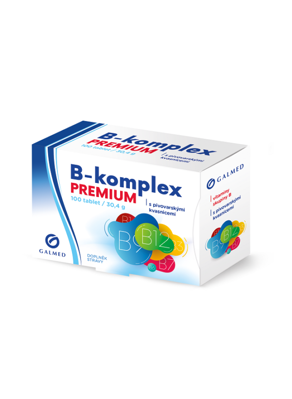 B-komplex PREMIUM Galmed tbl 100