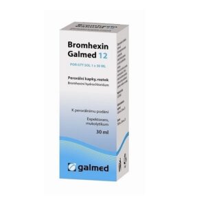Bromhexin Galmed 12mg/ml por gtt sol 30 ml