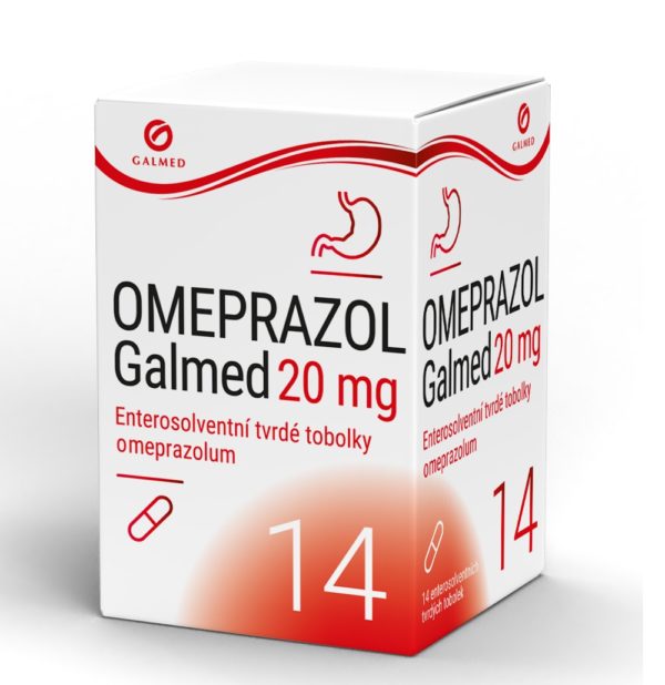 Omeprazol Galmed 20 mg tob etd 14