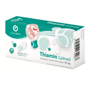 Thiamin Galmed tbl 30x50mg