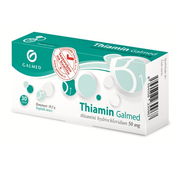 Thiamin Galmed tbl 30x50mg