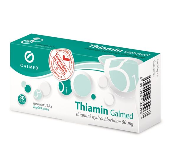 Thiamin Galmed tbl 30x50mg