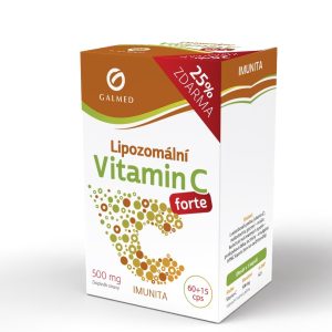 Vitamín C 500mg Lipozomální forte Galmed cps 60+15
