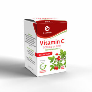 Vitamin C 500 mg se šípky Galmed tbl 100
