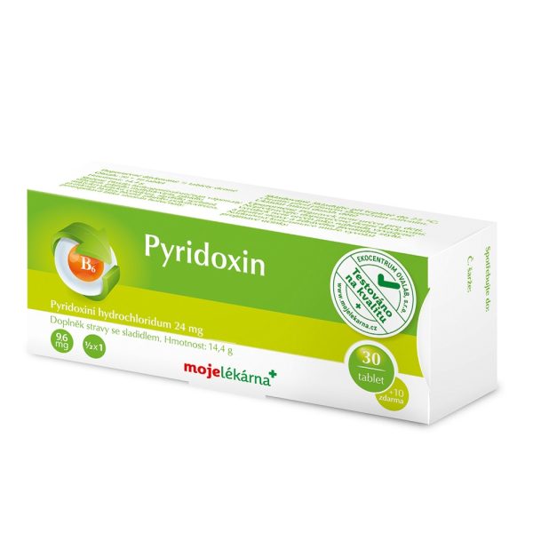 Moje lékárna Pyridoxin tbl 30+10