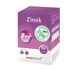 Moje lékárna Zinek 15mg 100 tbl