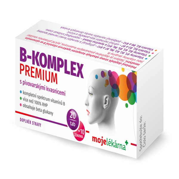 Moje lékárna B-komplex PREMIUM  tbl 20+10