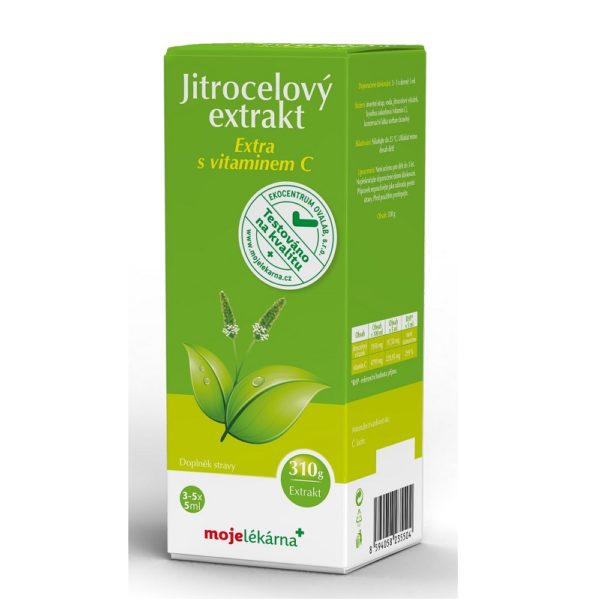 Moje lékárna Jitrocelový extrakt  EXTRA  s vit. C 310g