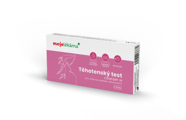 Moje lékárna Test Těhotenský Comfort 10 2ks