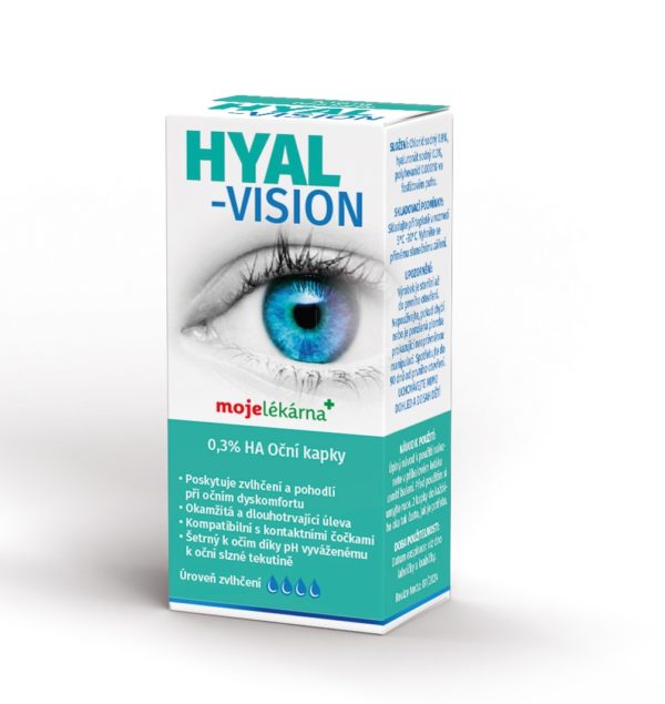 Moje lékárna Hyal-Vision 0.3% HA oční kapky 10ml