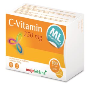 Moje lékárna Vitamin C 250mg tbl 100+20
