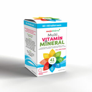 Moje lékárna Multivitamín Minerál tbl 60+60