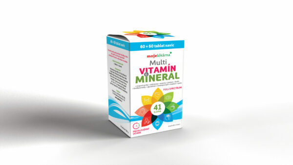 Moje lékárna Multivitamín Minerál tbl 60+60