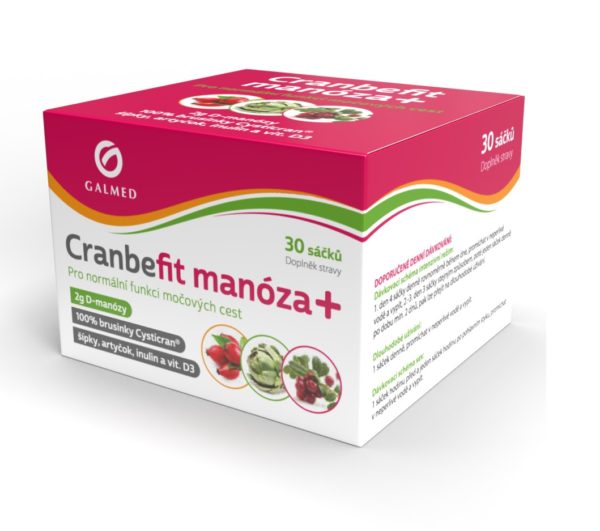 Cranbefit manóza+ Galmed 30 sáčků