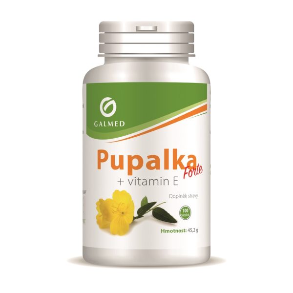 Pupalka forte + vitamín E Galmed  tob 100