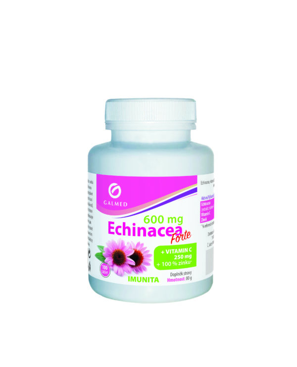 Echinacea forte 600mg+Vit.C+Zinek tbl 100