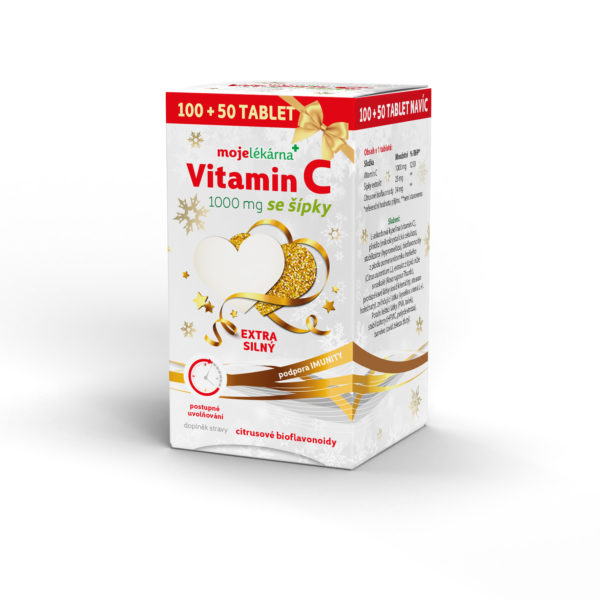 Vitamín C 1000mg se šípky tbl 100+50
