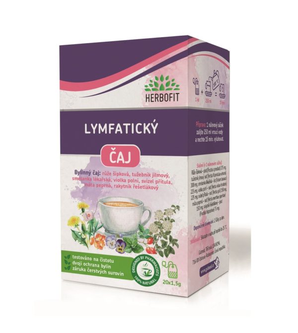 Herbofit bylinný čaj Lymfatický 20x1,5g
