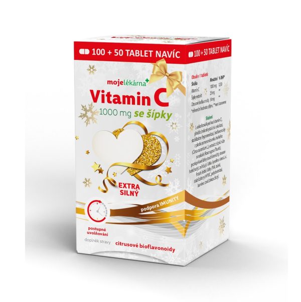 Moje lékárna Vitamín C 1000mg se šípky tbl 100+50