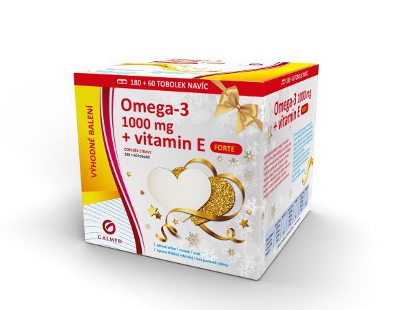 Omega-3 Forte 1000 mg tob 180+60
