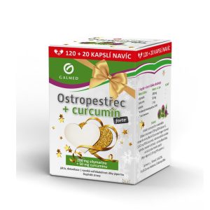 Ostropestřec+curcumin forte cps 120+20