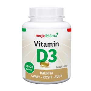 Moje lékárna Vitamin D3 2000 IU tob 60+20