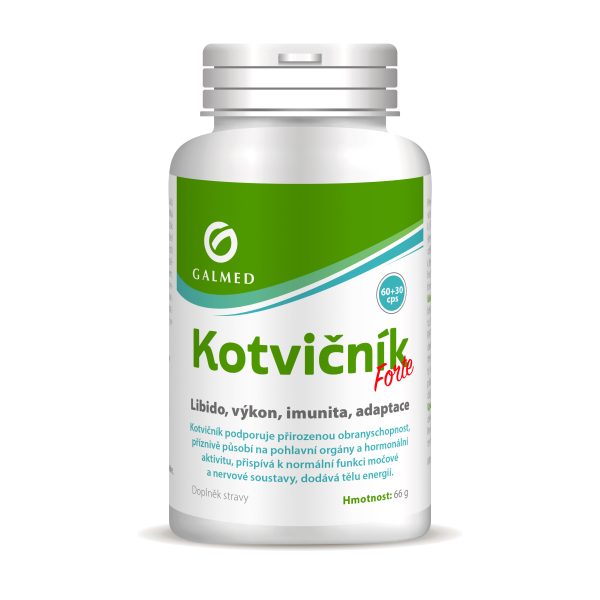 Kotvičník Forte cps 60+30 Galmed