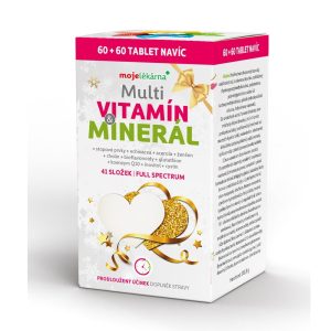 Moje lékárna Multivitamín Minerál tbl 60+60