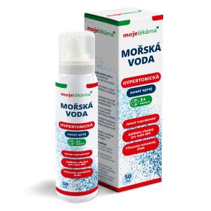 Moje lékárna Mořská voda Hypertonická nosní sprej 50ml