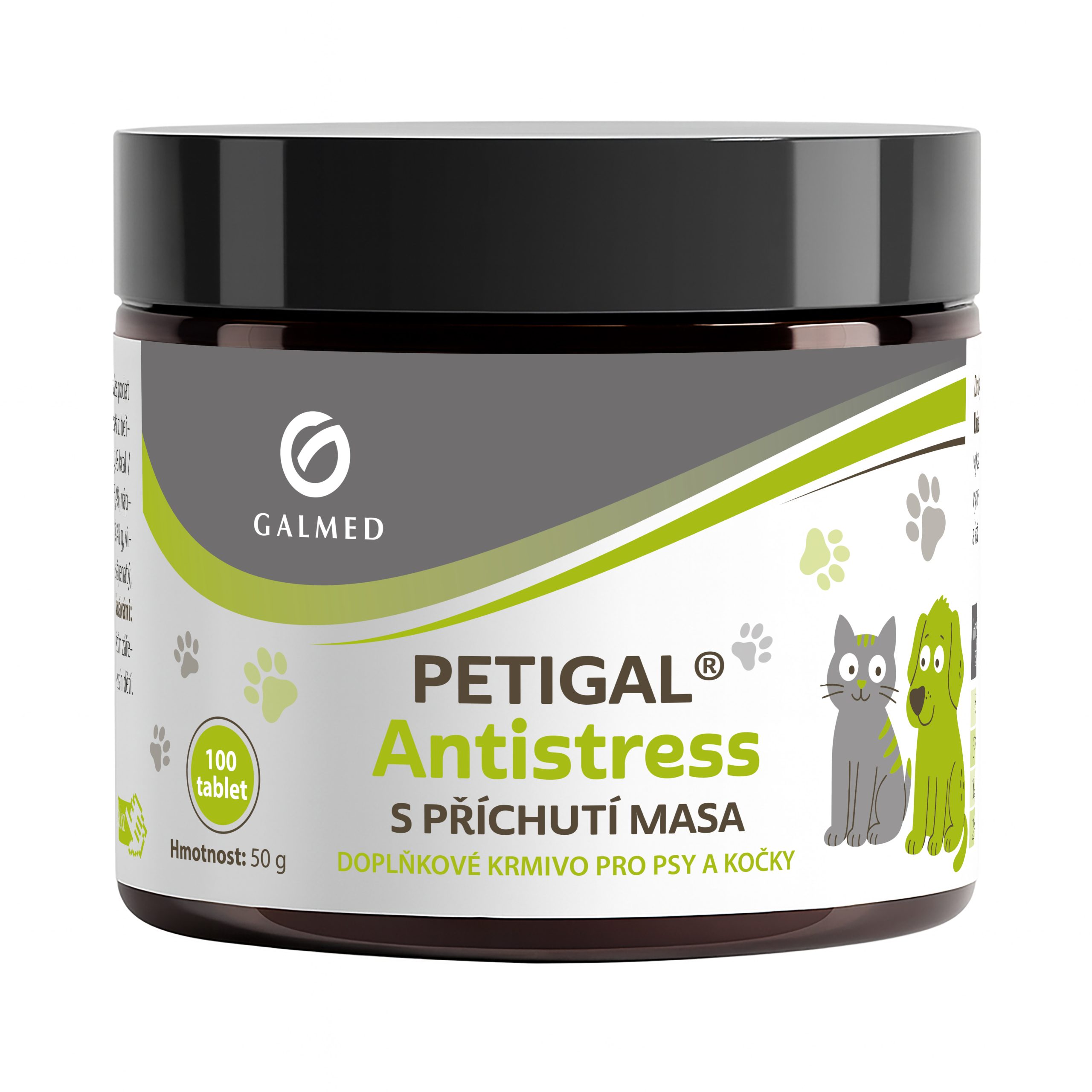 PETIGAL Antistress s příchutí masa tbl 100